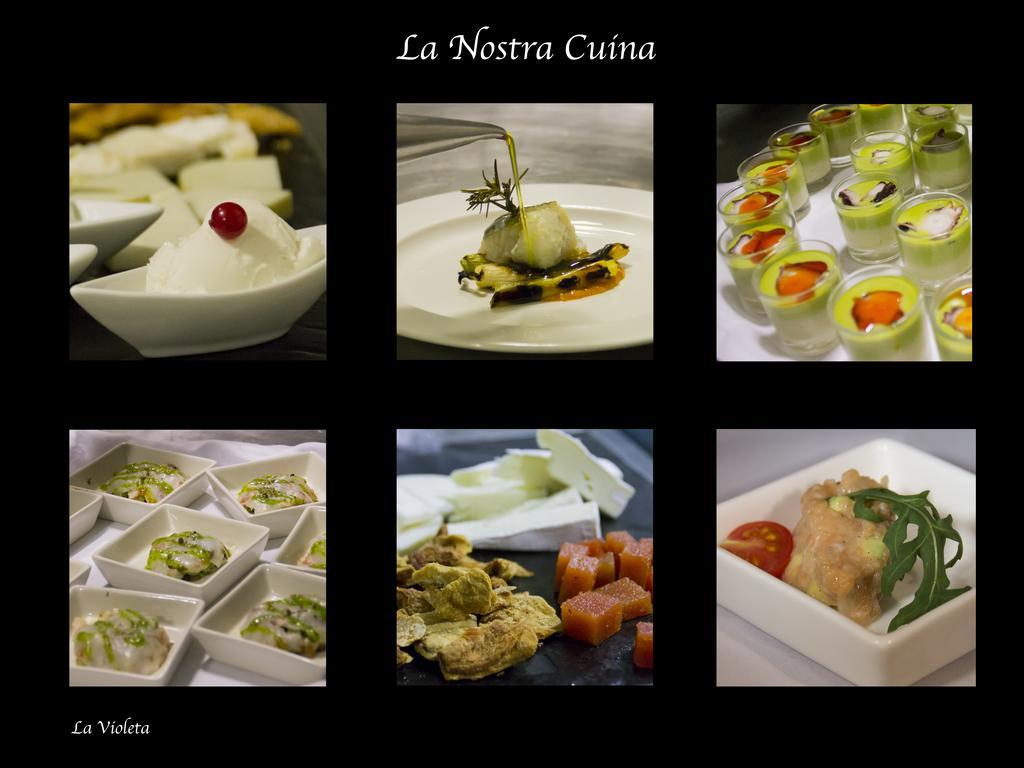 La Violeta Hotel Spa & Chill Out Castelltercol Экстерьер фото
